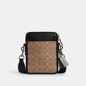 Coach Outlet Sullivan Blocked Signature Umhängetasche – Canvas
