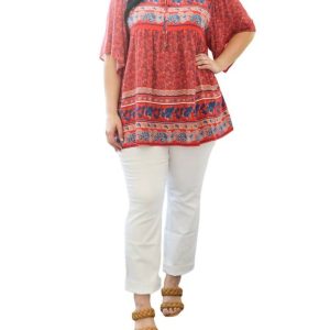 Easy Street Top in Rot