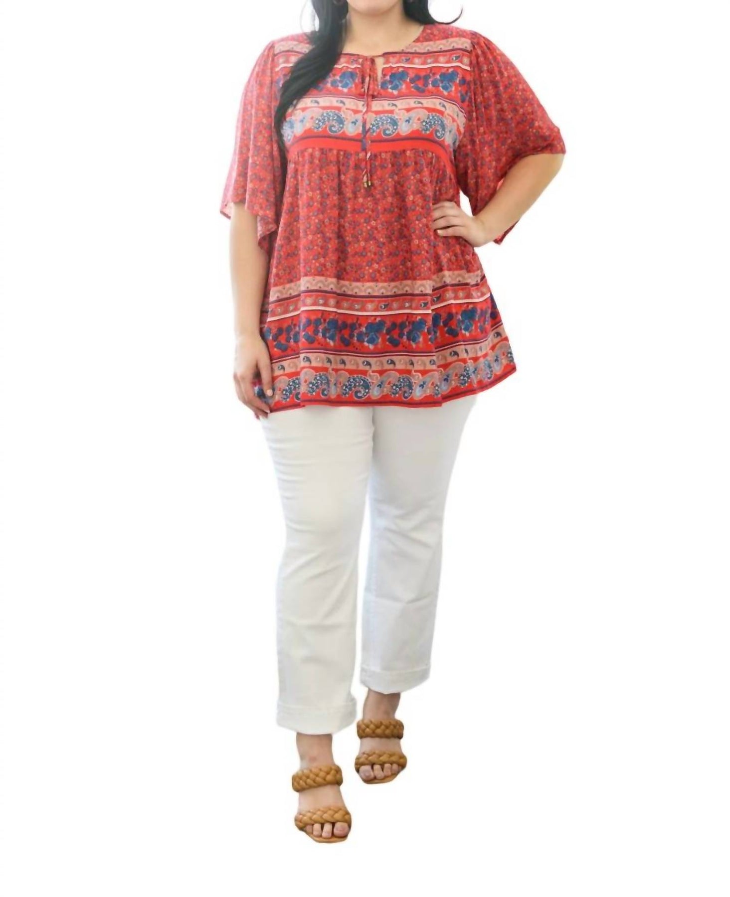 Easy Street Top in Rot