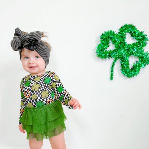 SHAMROCKIN’ CHECKS Dream-Tutu-Bodykleid