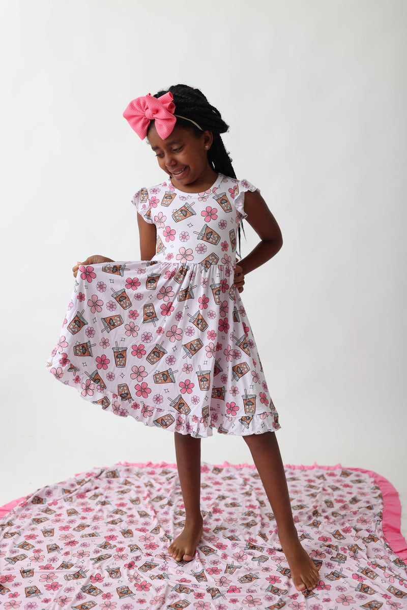 EXCLUSIVE A CUP OF DREAMS Dream-Kleid mit Rüschen
