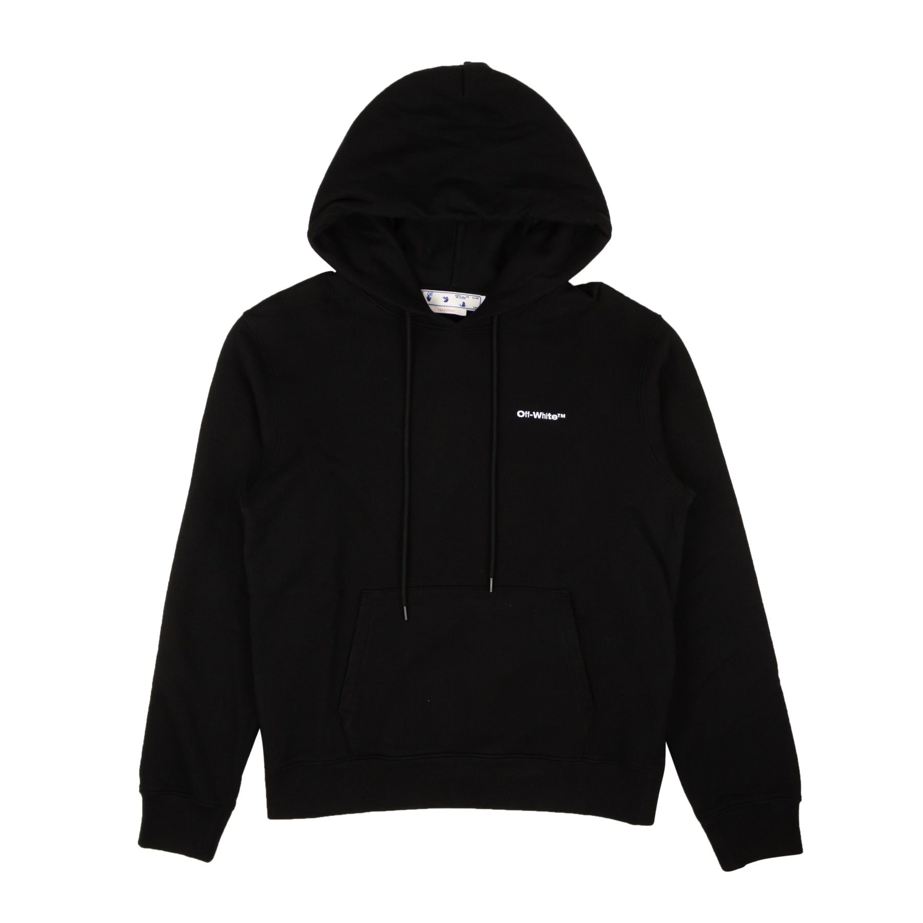 Wave Sweatshirt – Kontur, Schwarz