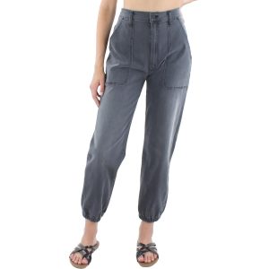 The Wrapper Patch Jogger-Jeans mit hohem Bund