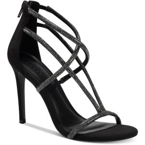 Krista offene Absatzschuhe mit Knöchelriemen