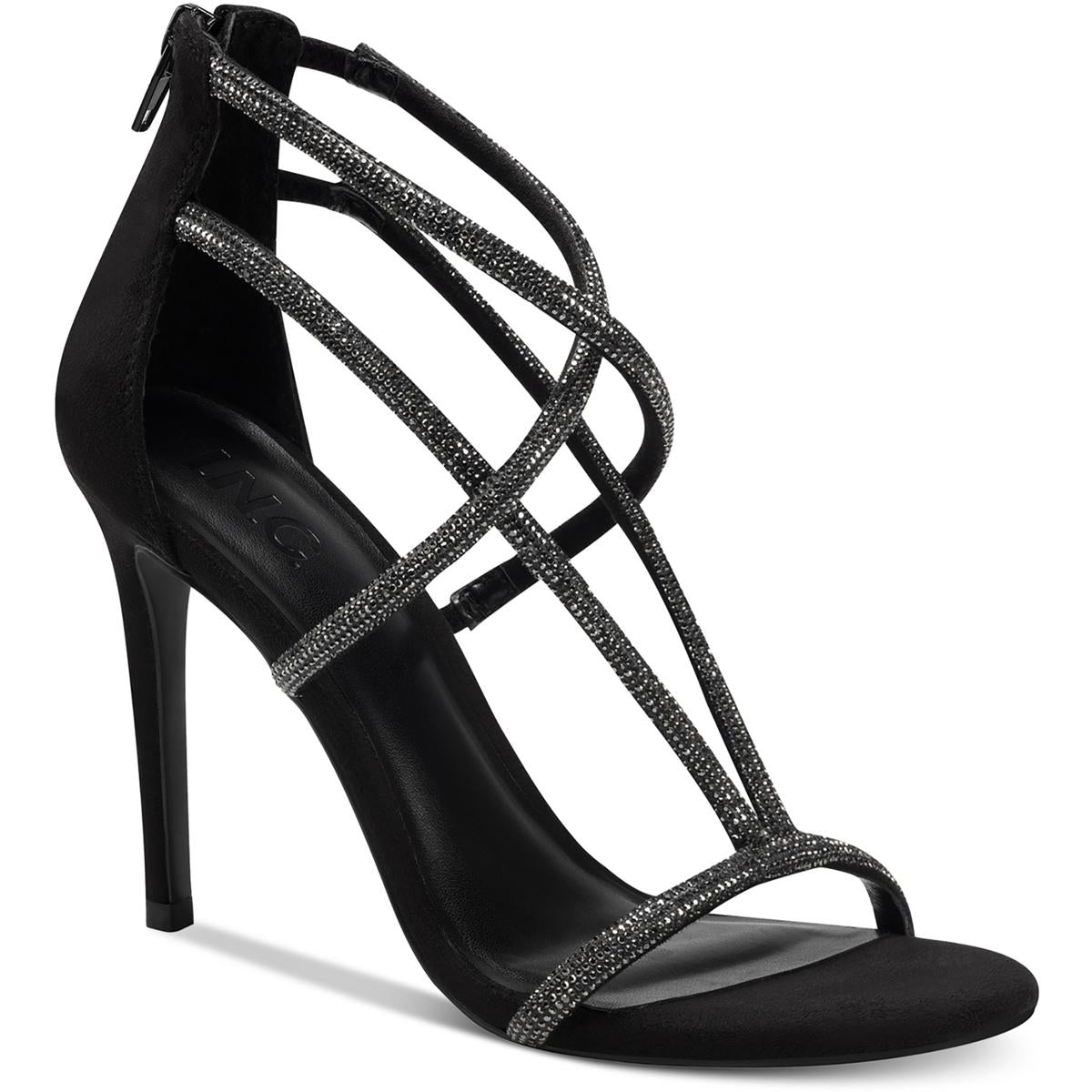 Krista offene Absatzschuhe mit Knöchelriemen