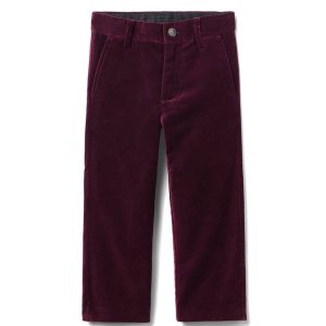 Janie and Jack The Velvet Party Kinder-Samthose