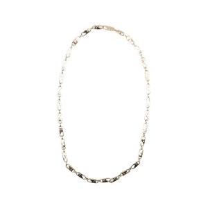 Halskette – Schnappverschluss, Silber, Metall