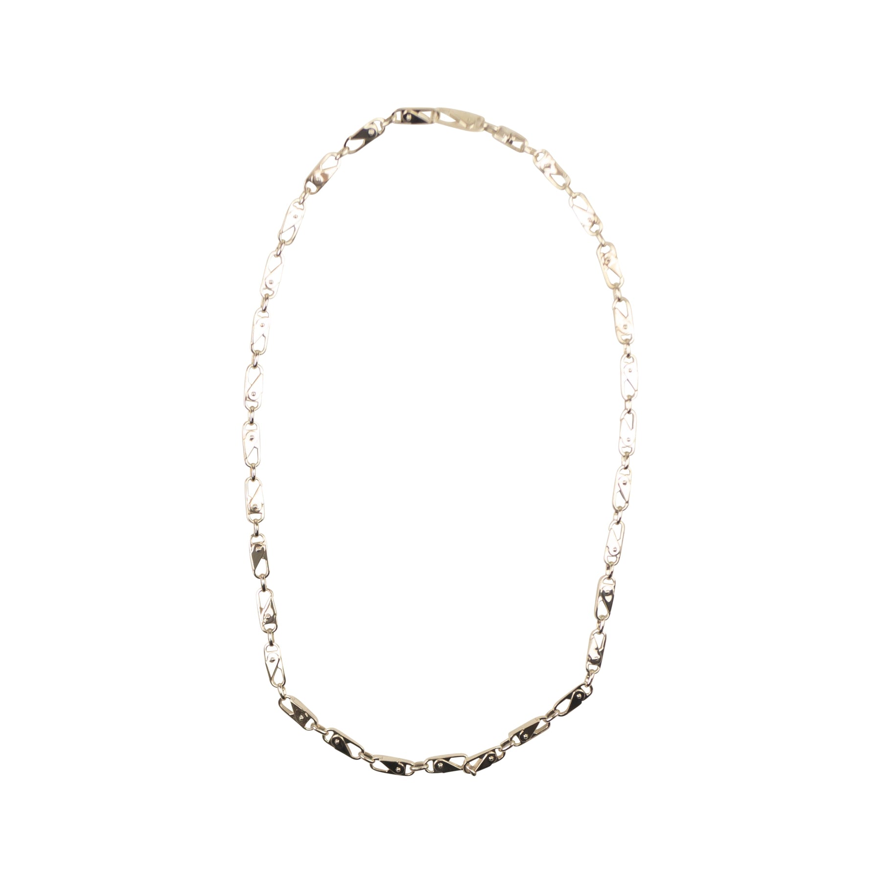 Halskette – Schnappverschluss, Silber, Metall