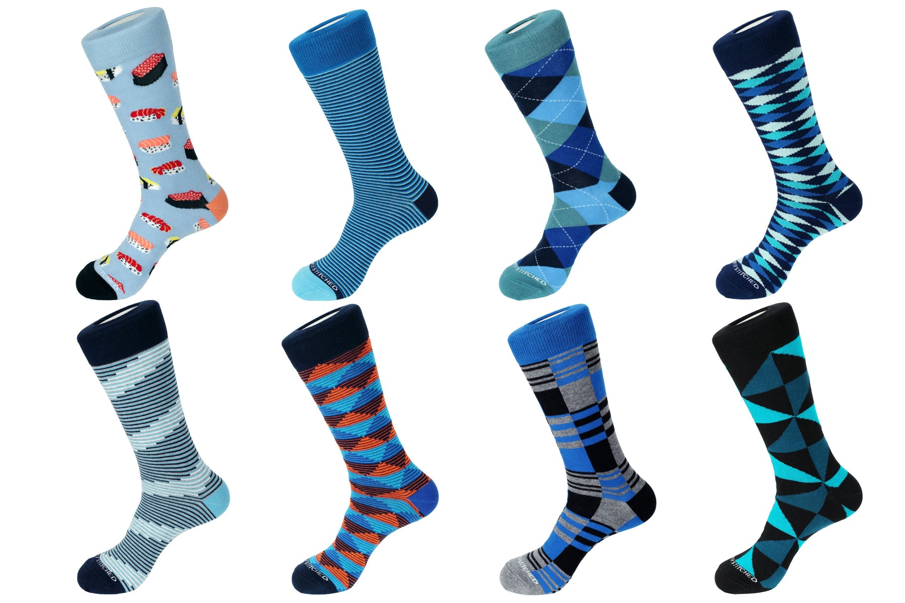 Crew-Socken im 8er-Pack – 7280562438204