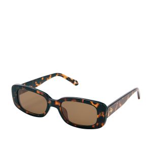 Fossil 7819970150460 Sonnenbrille – rechteckige Form, Damen