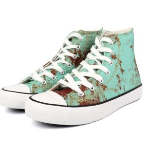 Star 24 Damen-High-Top-Sneaker in Rusted Turquoise