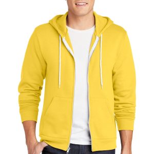American Apparel Flex Fleece Herren-Kapuzenjacke mit Reißverschluss – F497W