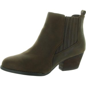 Lou Chelsea-Stiefel – Kunstleder, unifarben