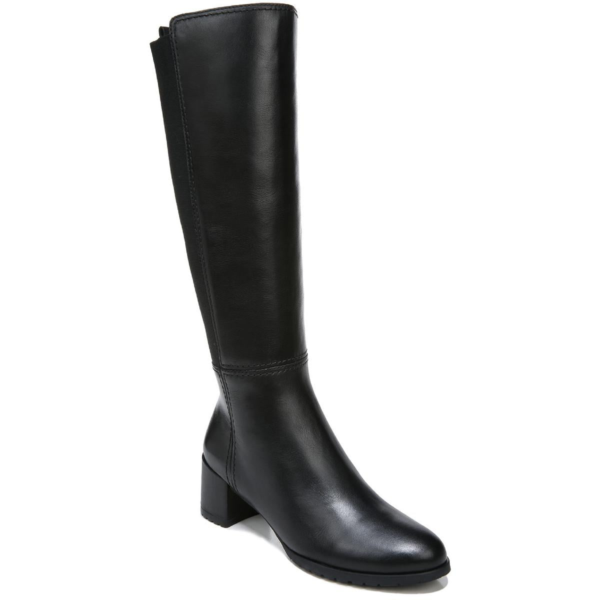 Brent wasserabweisende kniehohe Stiefel mit runder Zehenpartie