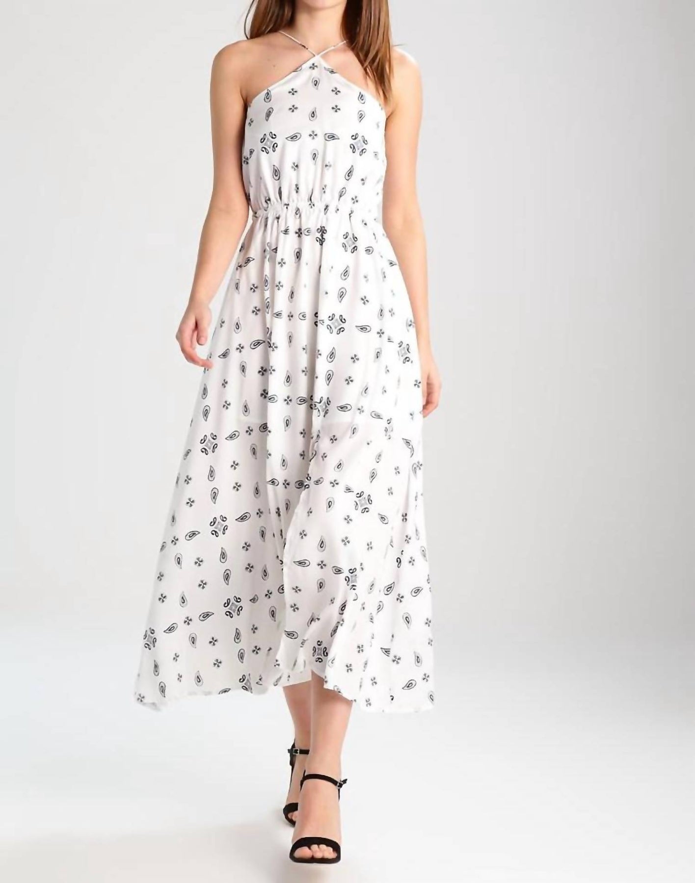 Midnight Sky Maxikleid – Mehrfarbig
