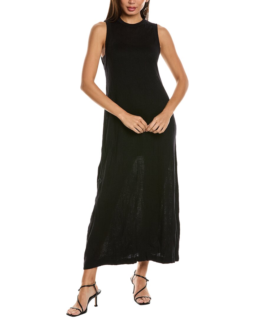 Helmut Lang Crush Midikleid aus Wollmischung – 7732439023676