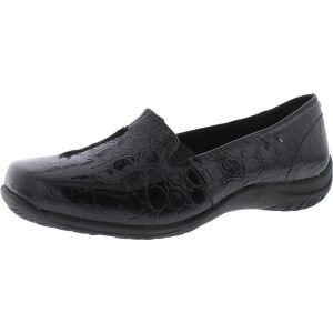Purpose modische Lackleder-Loafer mit Schlangenmuster