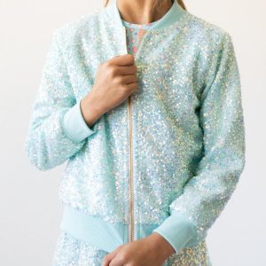 Aqua Jacke – Pailletten