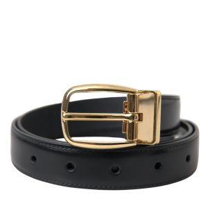 Dolce & Gabbana 7732497088572 Gürtel – Kalbsleder, Damen, Schnalle, Metall