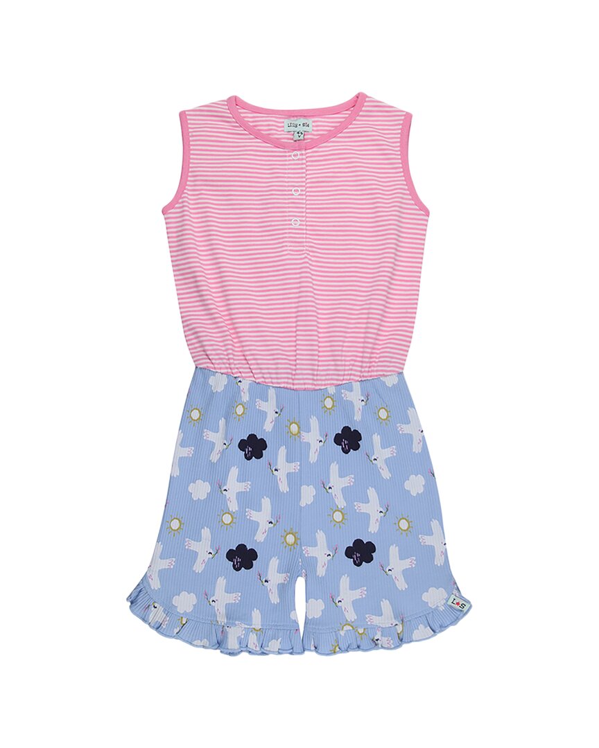 Lilly and Sid Betty Bird/Stripe kurzer Einteiler