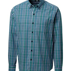 Cutter & Buck Anchor Double Check Herrenhemd