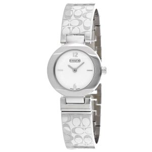Coach Commerce Root Damen Armbanduhr – Zifferblatt: Weiß