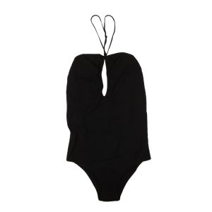 Bottega Veneta gestrickter Body in Schwarz