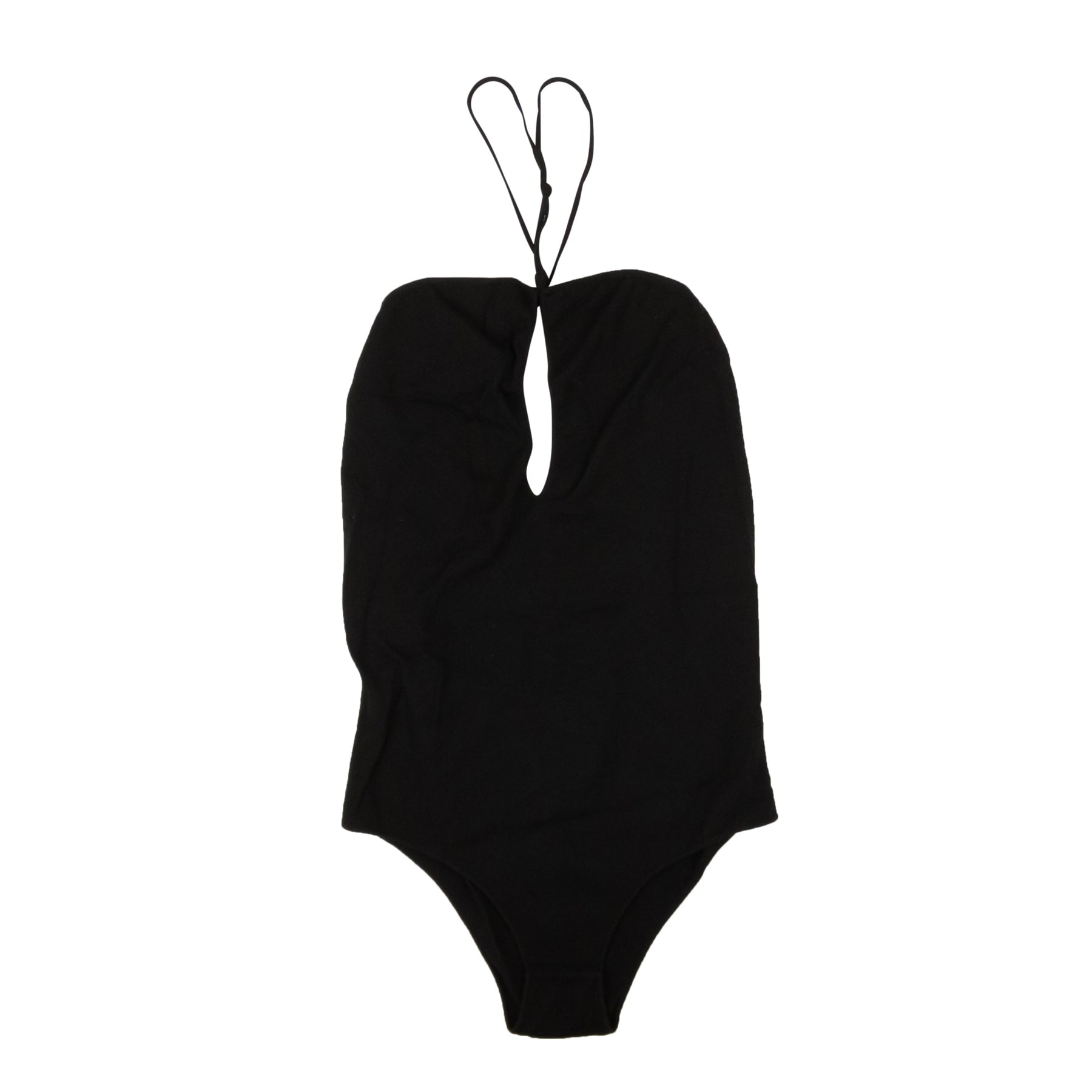 Bottega Veneta gestrickter Body in Schwarz