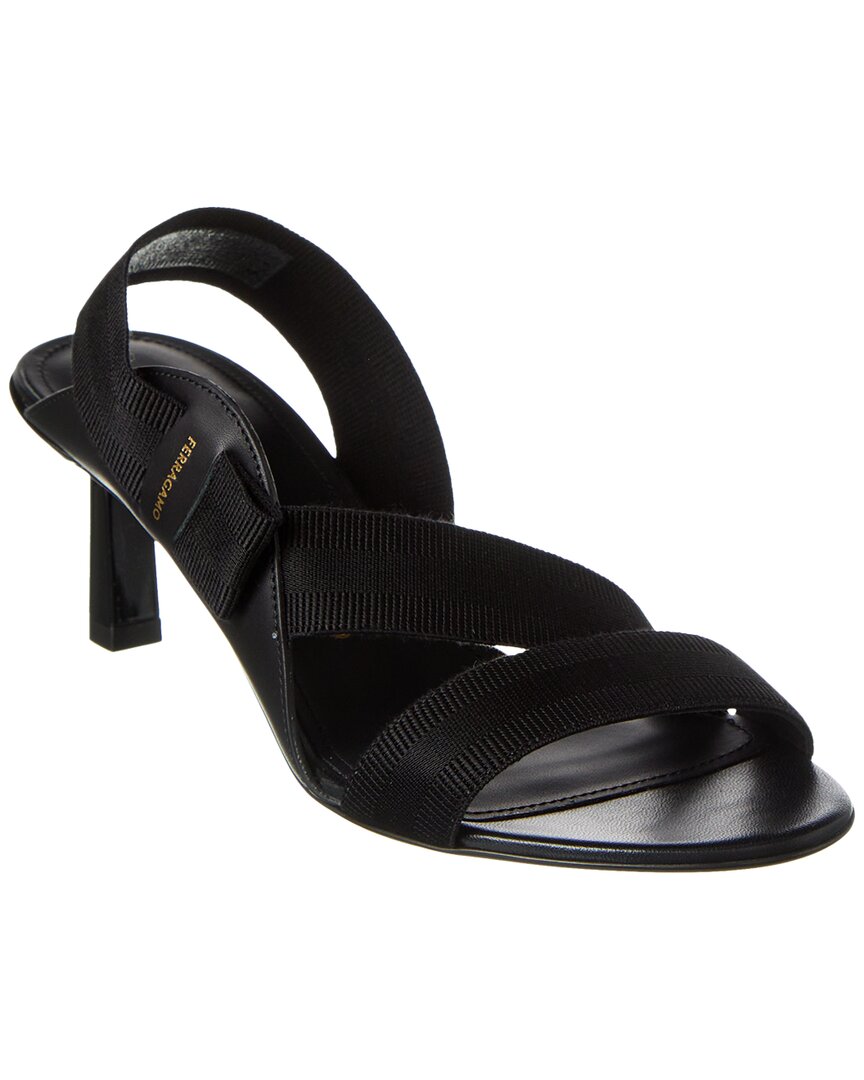 Ferragamo Vara Ledersandale mit Schleife