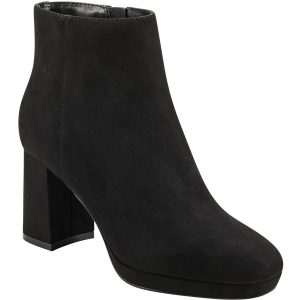 Colleen 2 Stiefeletten aus Velourslederimitat mit runder Zehenpartie