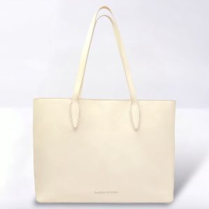 Elfenbeinfarbener Shopper