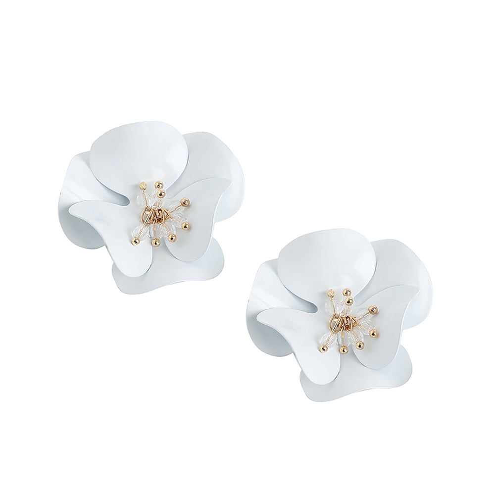 SOHI Damen-Blumen-Ohrstecker