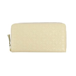 Star Geldbörse – geprägt, Leder, Creme