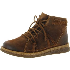 Temple II Stiefeletten – Used-Optik, Leder