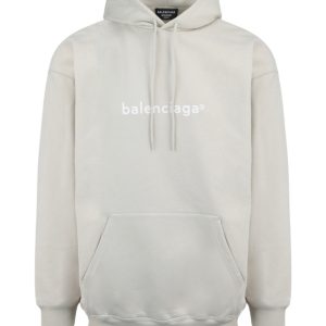 Logo-Kapuzenpullover in mittlerer Passform