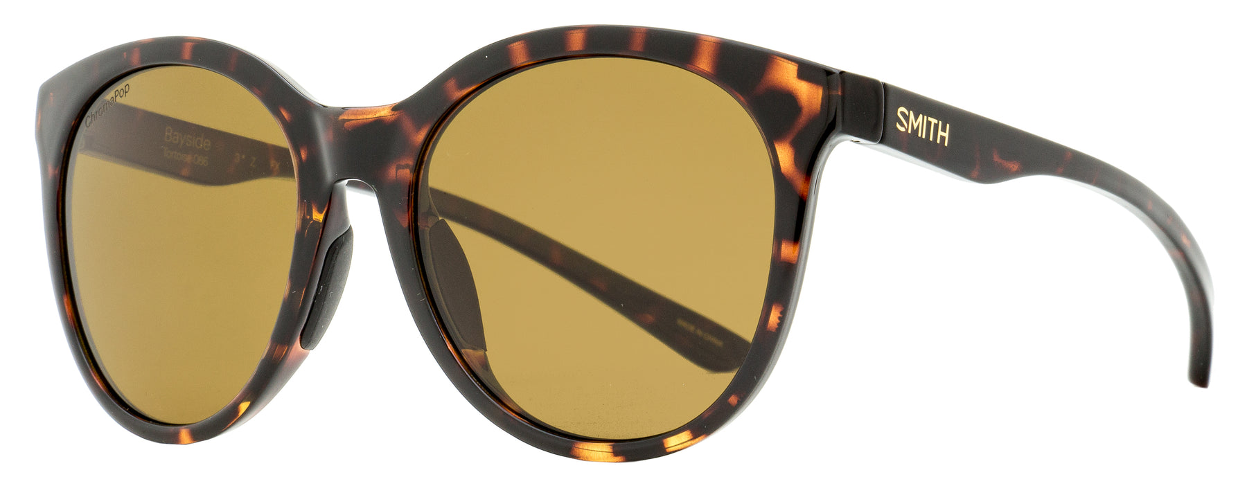 Smith Bayside 086L5 polarisierte Damen-Sonnenbrille in Tortoise, 54 mm