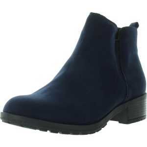 Garnerr Stiefeletten – Velourslederimitat, mit Reißverschluss