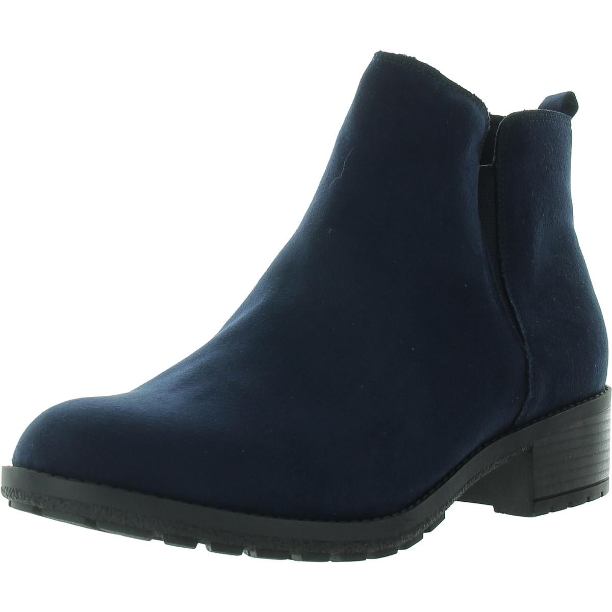 Garnerr Stiefeletten – Velourslederimitat, mit Reißverschluss