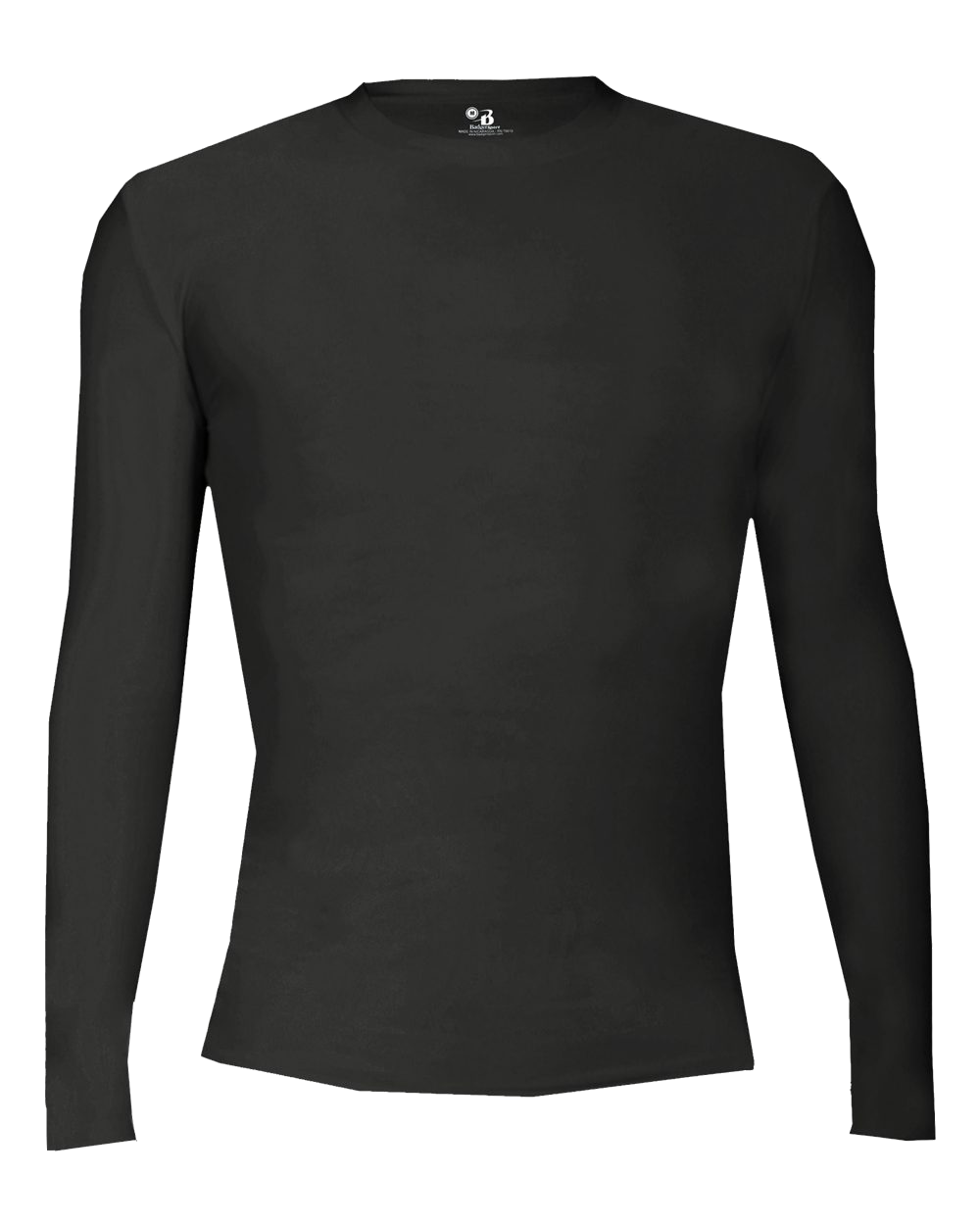 Badger 2605 Rundhals-Shirt – Kompression, Langarm, Kinder/Jugend
