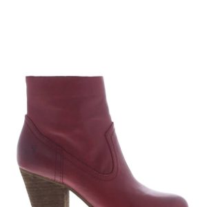 Essa Stiefel – Knöchellänge, Rubin