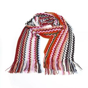 ssoni Acrylic Schal – Damen, mehrfarbig