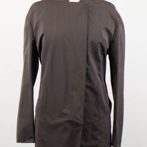 Coat Trenchcoat – volle Länge, Seidenmischung, Braun