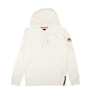 Foxley Kapuzenpullover – Baumwolle, Herren, Weiß