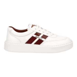 Bally Coby 6240536 11.5 Sneaker – Leder, Herren, Weiß, Lammleder, Größe