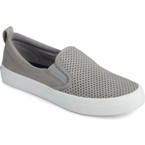 CREST SLIP ON Damen-Slipper aus Kunstleder – 7733865087036