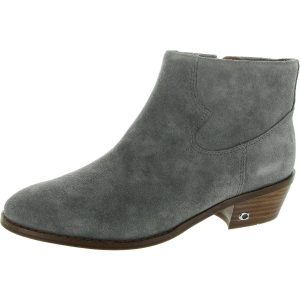 Dannie COH Veloursleder-Stiefeletten mit Reißverschluss