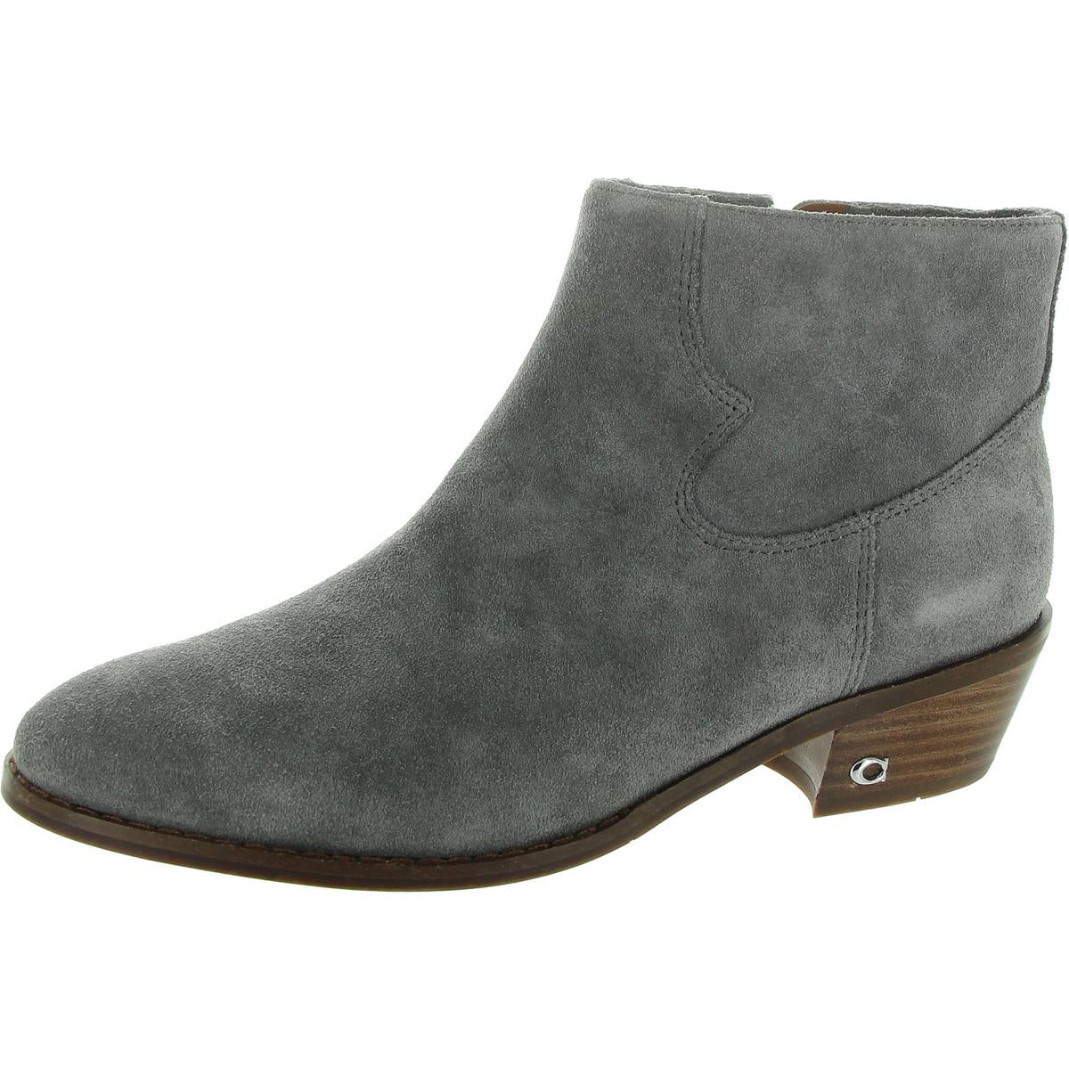 Dannie COH Veloursleder-Stiefeletten mit Reißverschluss