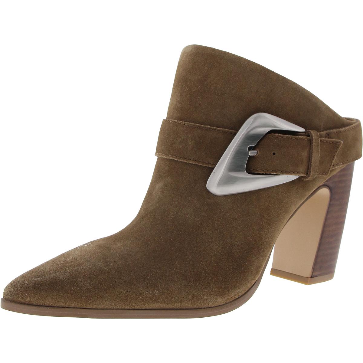 Baily Stiefeletten – mit Schnalle, Veloursleder