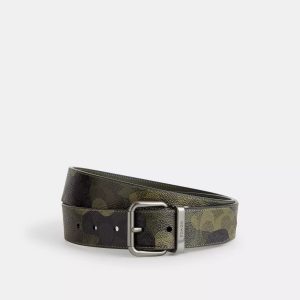 Coach Outlet kürzbarer Wendegürtel mit Rollschnalle – 38 mm
