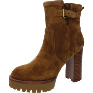 Hannigan Velourslederstiefeletten mit Profilsohle